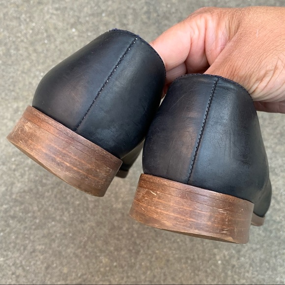 JCrew Calf Hair Genuine Leather Pointy Toe Loafers - Picture 8 of 15